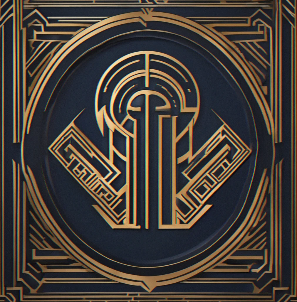 Magic Market logo with classical Olympian imagery